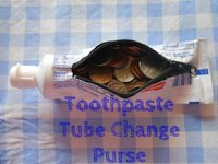 instructables violingirl Toothpaste Tube Coin Purse